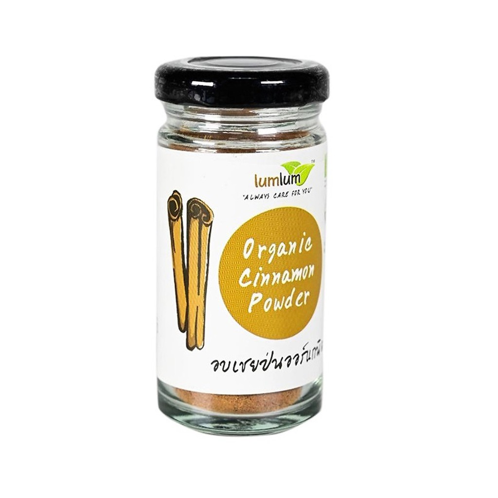Bột Quế Hữu Cơ LumLum Organic Cinnamon Powder, 30g