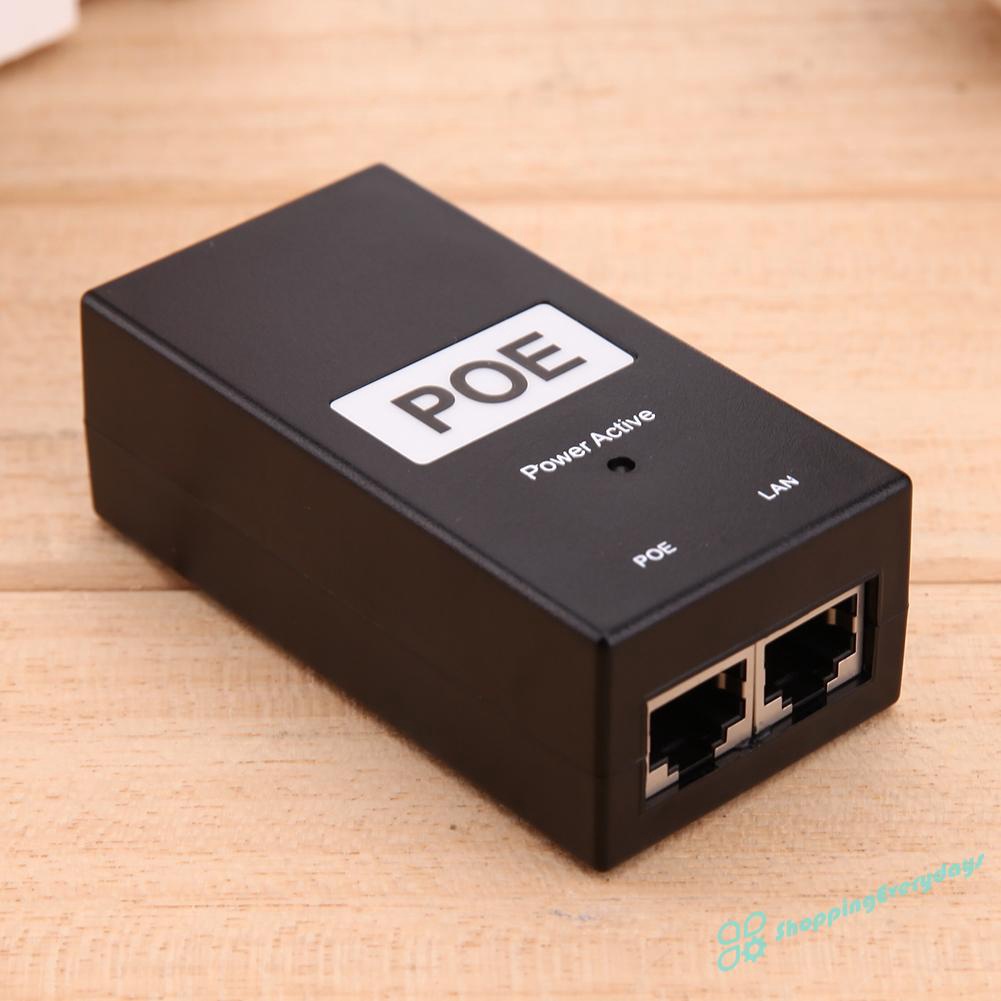 Nguồn POE 48V 0.5A 24w cho camera wifi cctv