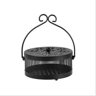 Hộp đốt nhang muỗi CỔ ĐIỂN, khay đựng hương muỗi chuyên dụng KIM LOẠI an toàn chống cháy siêu tiện dụng