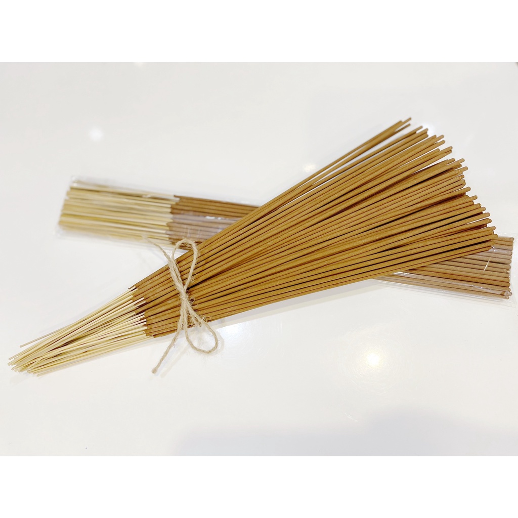 Nhang Quế 40cm Dương Minh nhang sạch 100% thành phần tự nhiên - nhang thơm hương quế cao cấp