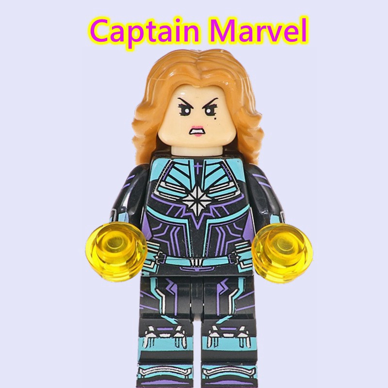 Mô Hình Lắp Ráp Nhân Vật Iron Man Captain Marvel Dành Cho Trẻ Em