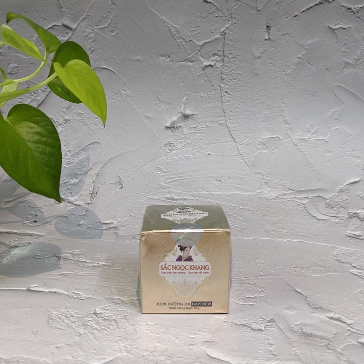 Kem Dưỡng Da Ban Đêm Sắc Ngọc Khang 10g - Tạm Biệt Tàn Nhang, Xua Tan Vết Nám