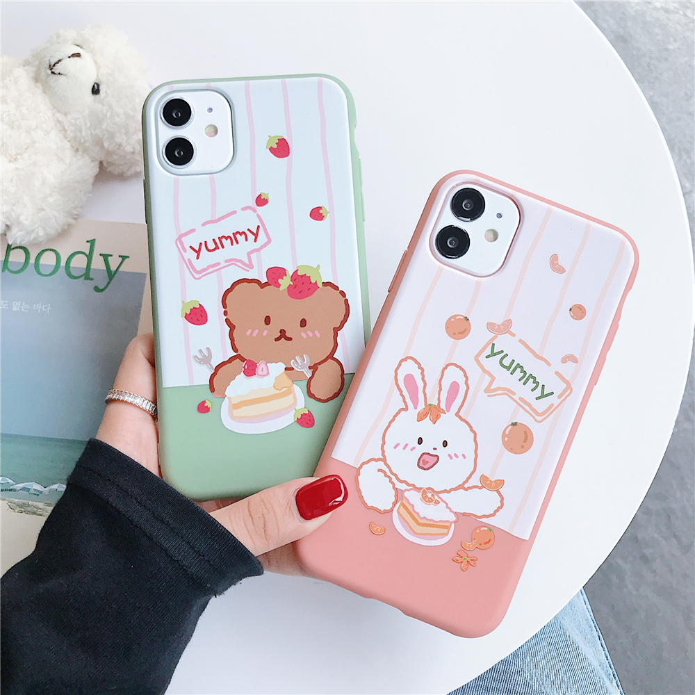 Ốp Lưng Điện Thoại Hình Gấu Đáng Yêu Cho Oppo A3S A57 A83 A39 A7X A9 A5 2020 F1S F9 Realme X Xt K1 K3 K5 Realme C1 X Xt | BigBuy360 - bigbuy360.vn