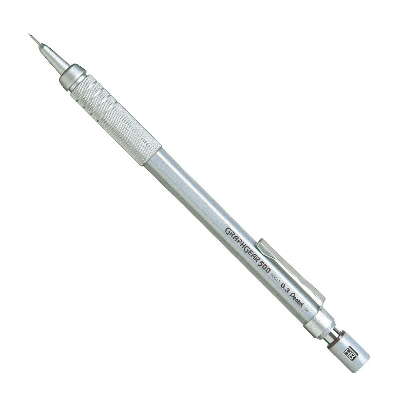 BÚT CHÌ KIM KỸ THUẬT INOX PENTEL (CHỌN NÉT 0.3, 0.5, 0.7 HOẶC 0.9 MM)