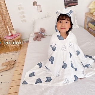 Áo choàng Muslin xô cho bé