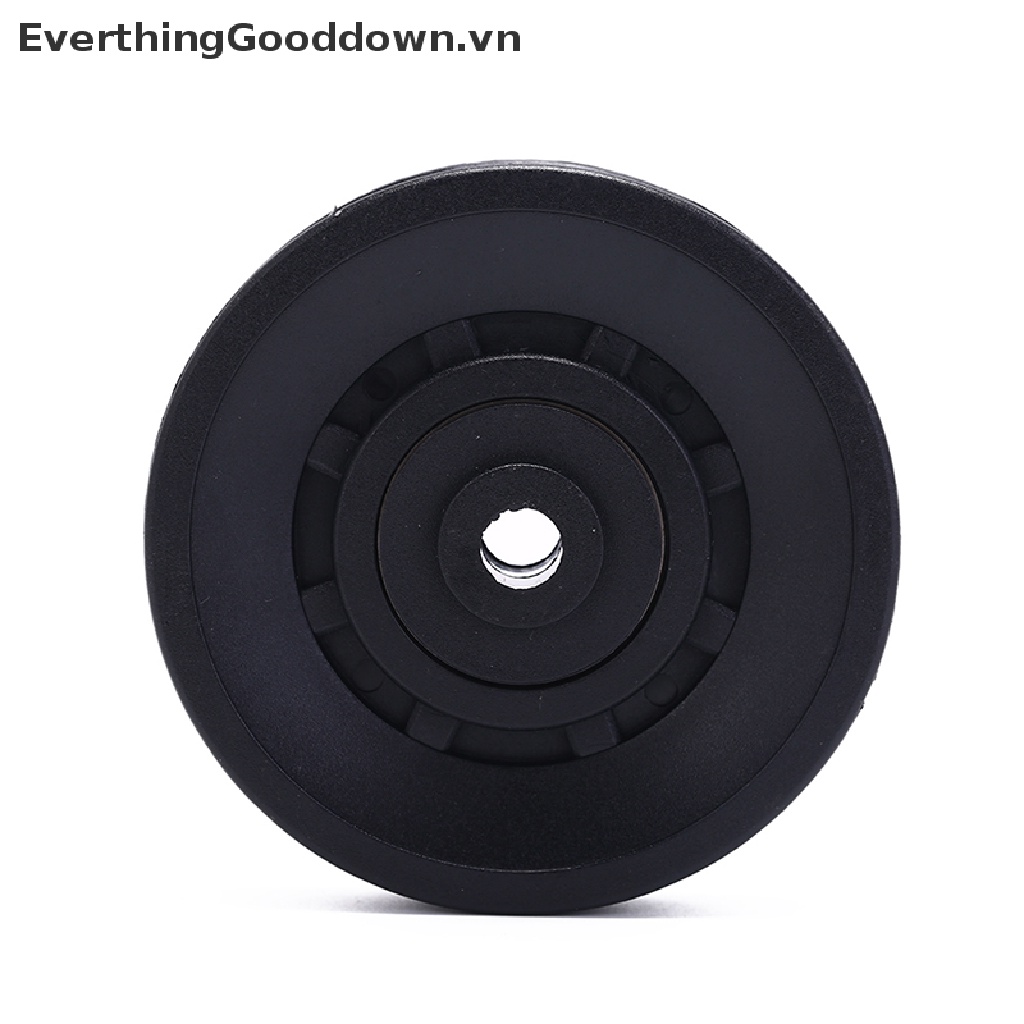 1 Bánh Xe Ròng Rọc Màu Đen 90mm Chống Mòn Dùng Để Tập gym
