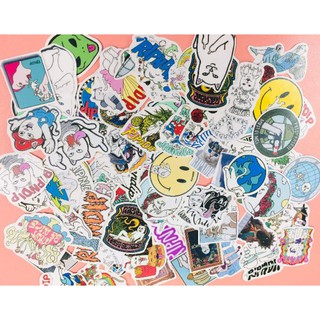 bộ 10 - 50 hình sticker mèo ripndip decal  ( random hình)