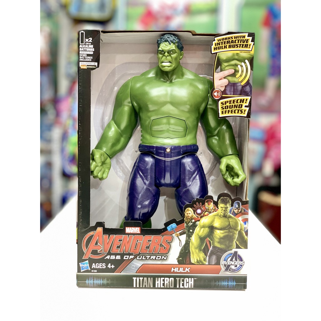 Mô hình Hulk 28cm có đèn, nhạc.