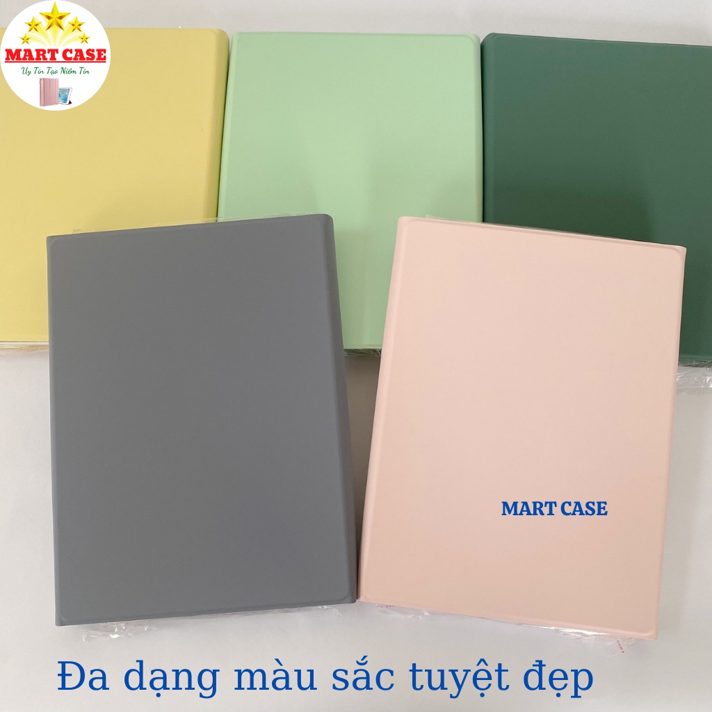 Bao da ipad có ngăn đựng bút và bàn phím chất đẹp ốp ipad Air 1/2/3/4/5/Pro 11/9.7.10.5/Gen 5/6/7/8/9/10 - MART CASE