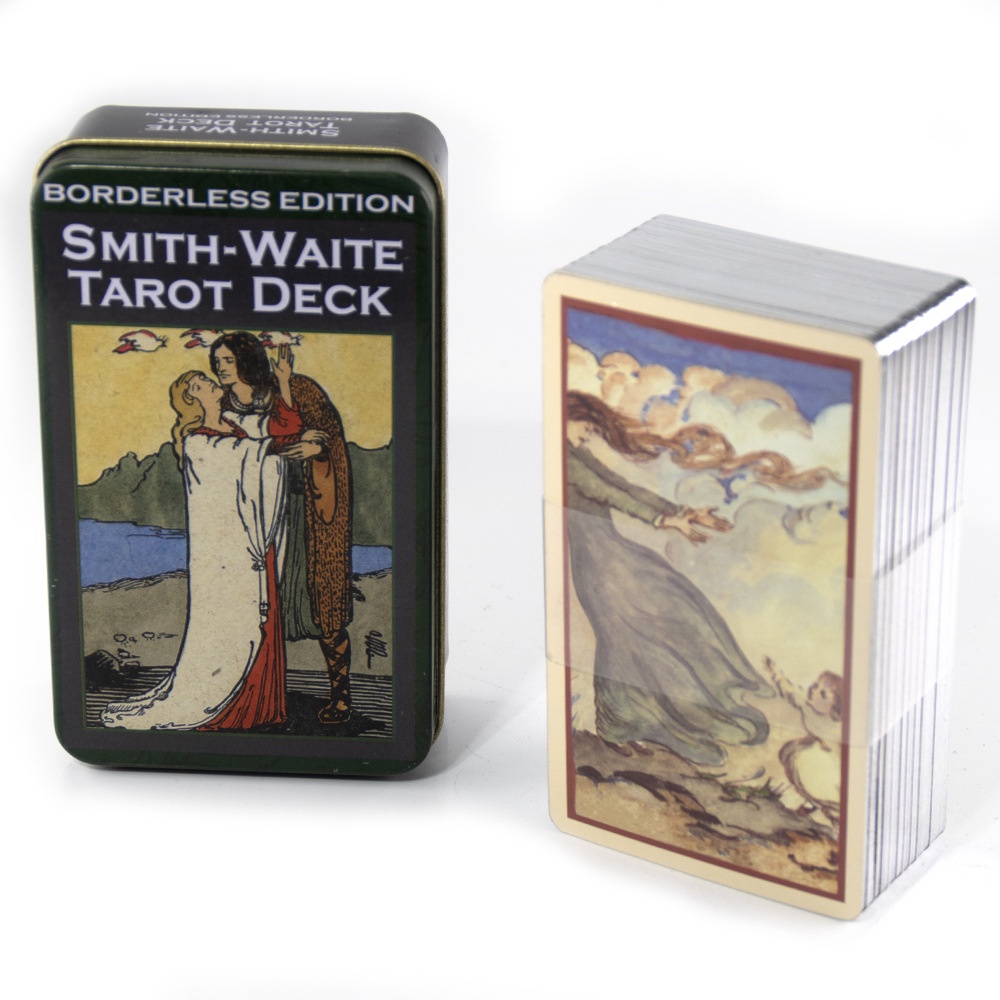 Bộ Bài Tarot Bói Smith Waite Hộp Sắt S4