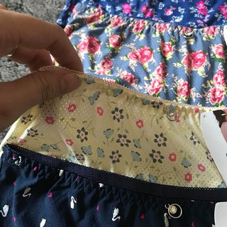 Set quần thông hơi cạp cao hoa
