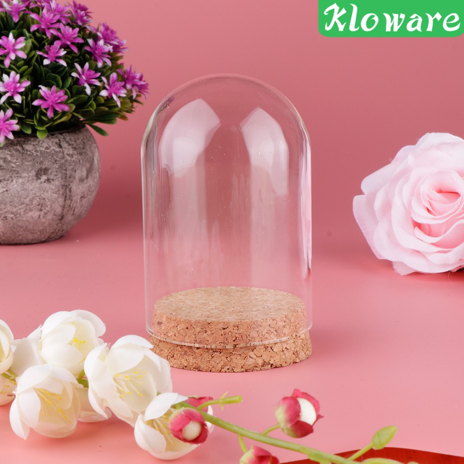 Bộ 10 Phụ Kiện Trang Trí Hình Bán Cầu Thủy Tinh