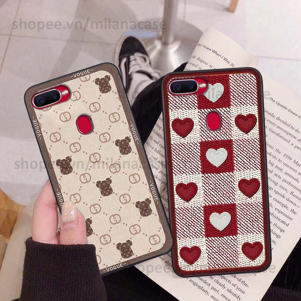 Ốp Oppo A5s / A7 / F9 / A12 hình trái tim be love tình yêu siêu đẹp, cá tính, thời trang