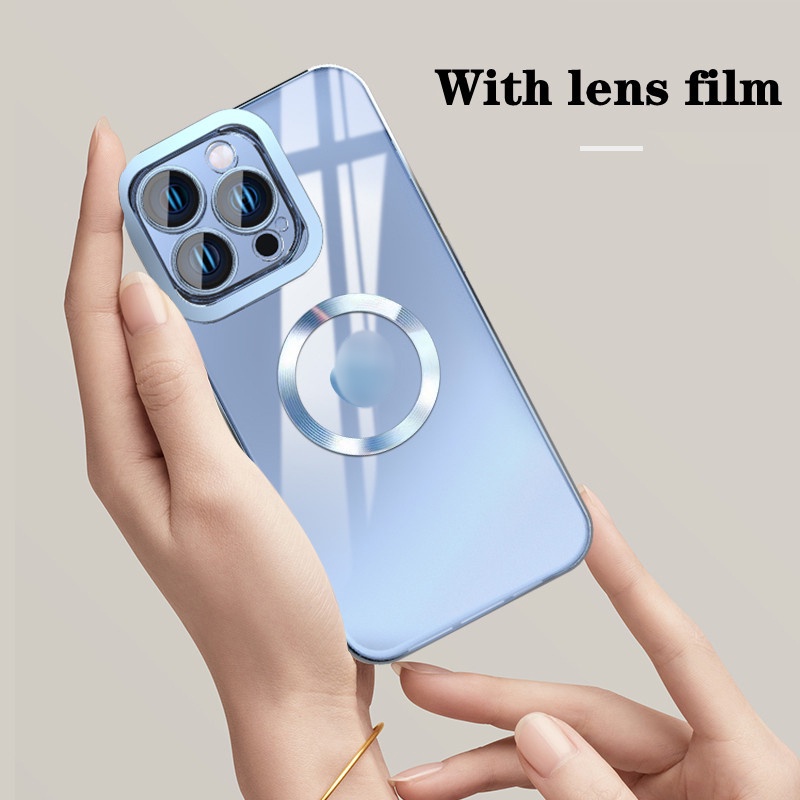 Ốp Điện Thoại Kiểu Khung Mạ Cho IPhone 13 12 11 Pro Max XS Max XR X 8 7 Plus