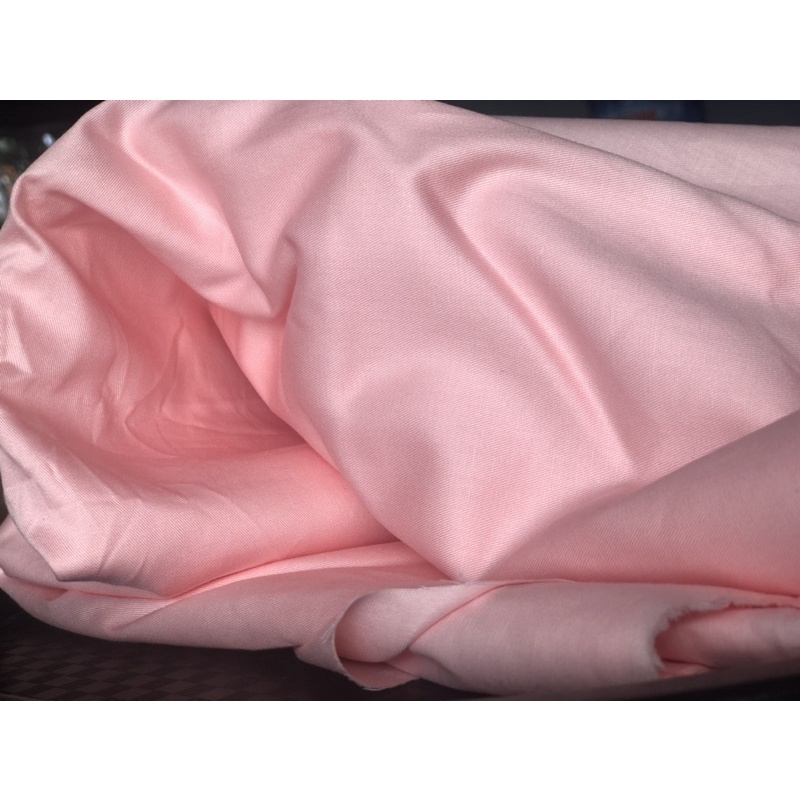 Vải cotton satin Hàn Quốc màu trơn may ga gối hoặc phối