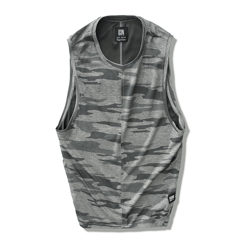 Áo Ba Lỗ Kiểu Tank Top ICON DENIM Camo Print