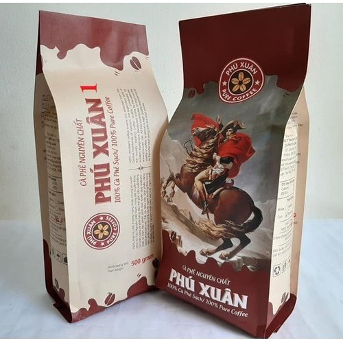 Phú Xuân 1 Rang Mộc- 1kg cà phê bột(02 gói 500g)