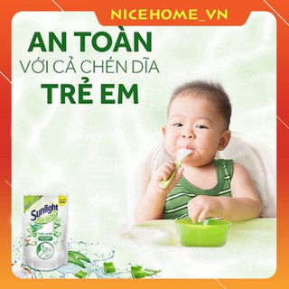Nước Rửa Chén Sunlight Thiên Nhiên Dạng Túi 531ml