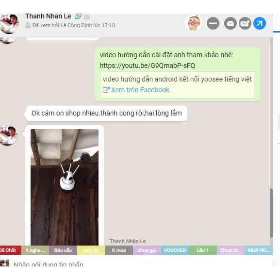 Camera YooSee HD720 - 3 Anten Siêu nét