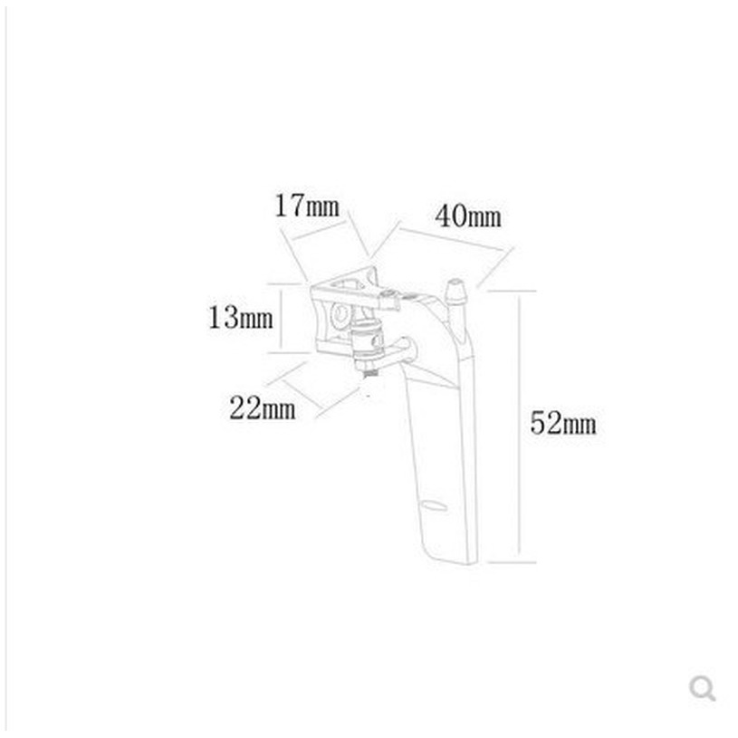 Bánh Lái Nước 52Mm Cho Tàu Điều Khiển Từ Xa 30-50cm