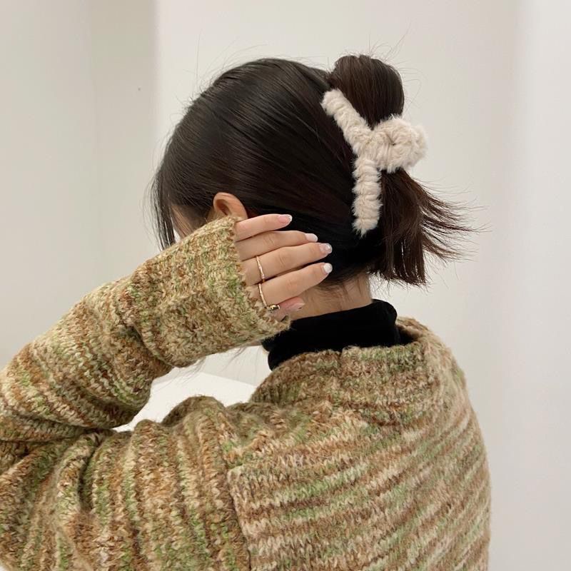 Kẹp tóc hàm vây cá mập thời trang thu đông Hàn Quốc cho nữ