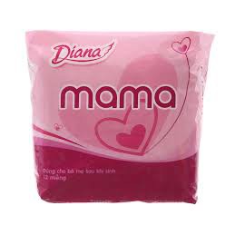[SALE] Băng vệ sinh Diana mama gói 12 miếng