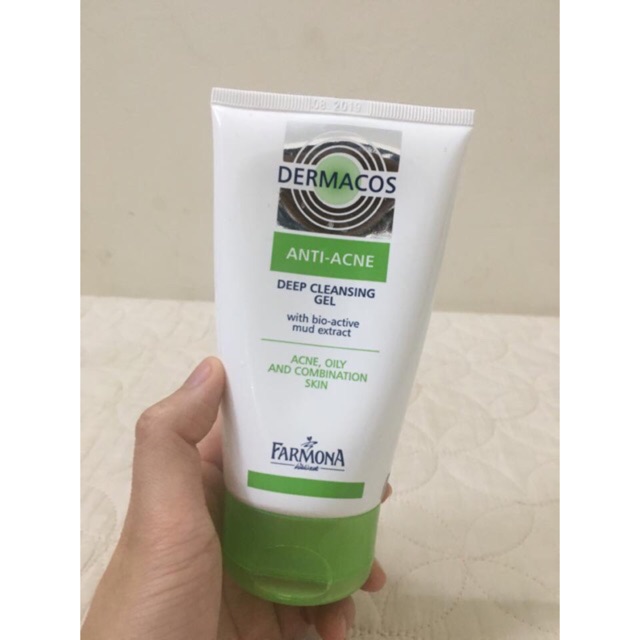 Sửa rửa mặt Dermacos Deep cleansing