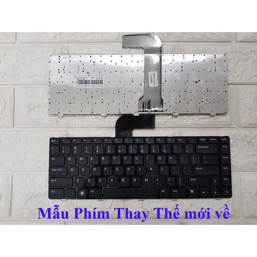 Bàn Phím Laptop Dell Inspiron N4110 1450 3420 3450 3460 4050 5520 5050 1440 Dell Inspiron 14R nhập khẩu chất lượng cao