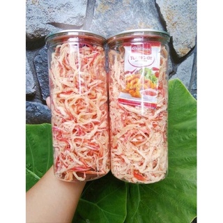 Mực Xé Hấp Nước Dừa Hũ 300Gr