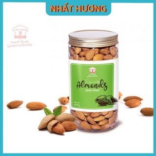 Hạnh Nhân Sấy Khô Almonds Nhất Hương 400gr