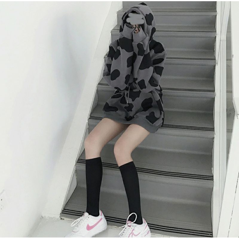 ORDER | HOODIE ULLZZANG BÒ SỮA FORM DÀI RỘNG HOT TREND