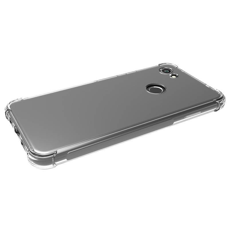 Ốp lưng Pixel 3a XL dẻo trong suốt lồi 4 góc chống sốc ôm khít máy hạn chế ố vàng