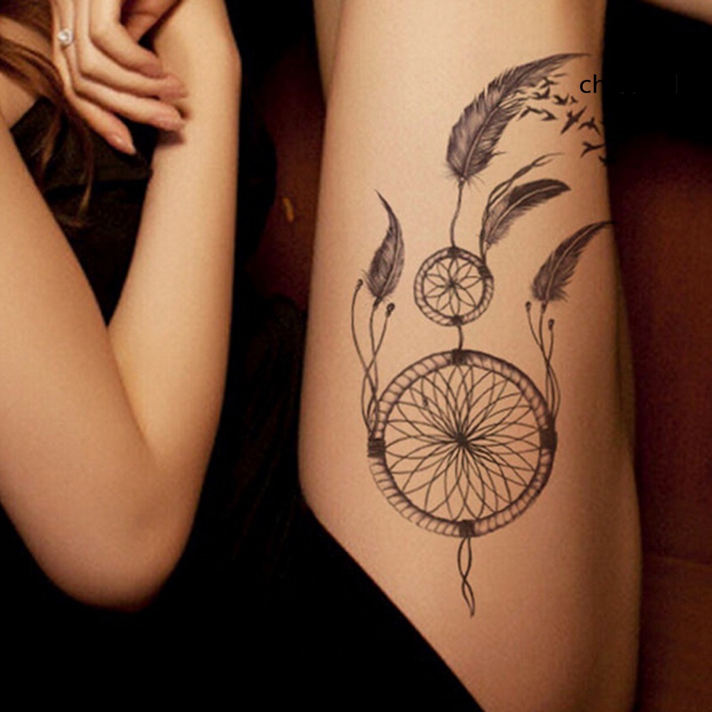 Hình Xăm Dán Tạm Thời Chống Nước Cá Tính Dành Cho Nam Và Nữ