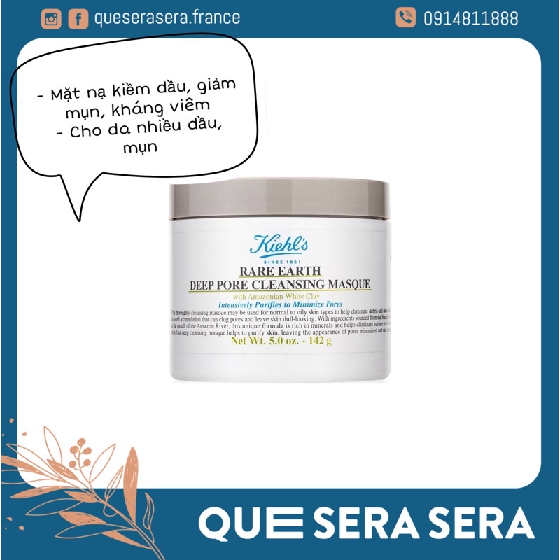 Mặt nạ đất sét Kiehl