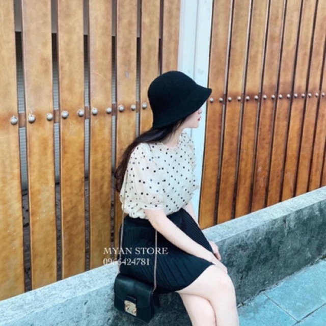 [KÈM ẢNH THẬT] Áo voan bi tiểu thư