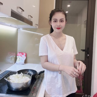 Áo cổ v zara