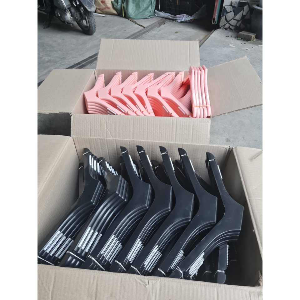 combo 10 móc-kẹp  nhựa giả gổ-sang mịn sịn [FREE SHIP-RẺ] hàng đẹp giá rẻ