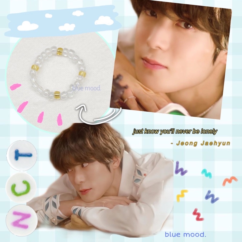 Nhẫn handmade hạt cườm Inspired Jaehyun NCT