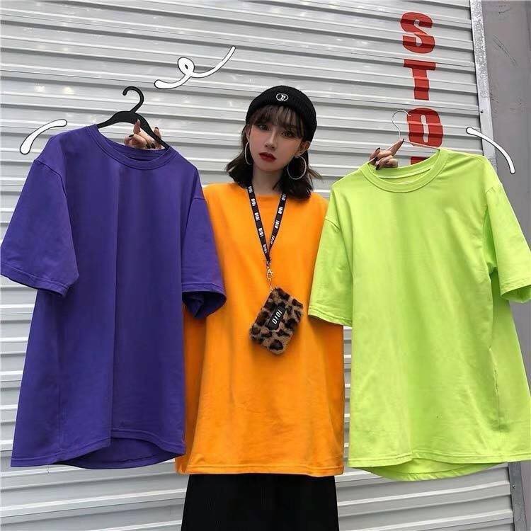 Áo thun trơn tay lỡ - OVERSIZE TEE UNISEX