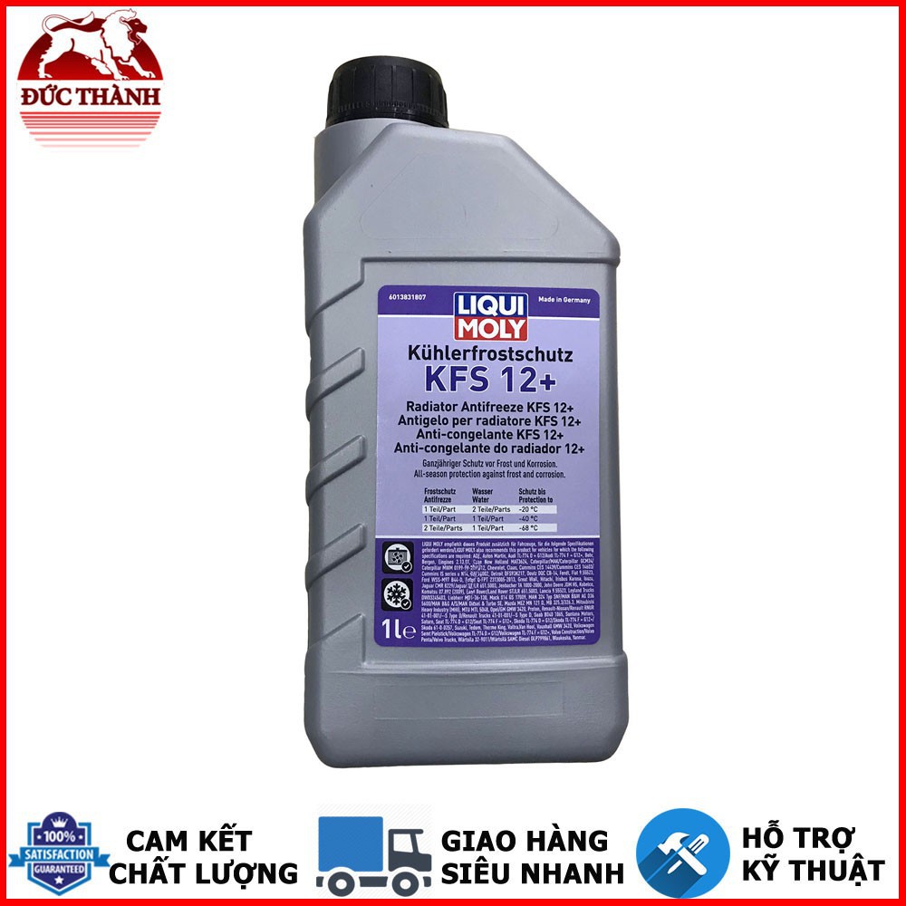 Nước làm mát động cơ xe loại màu Xanh cao cấp Liqui Moly Coolant 6921 1000ml