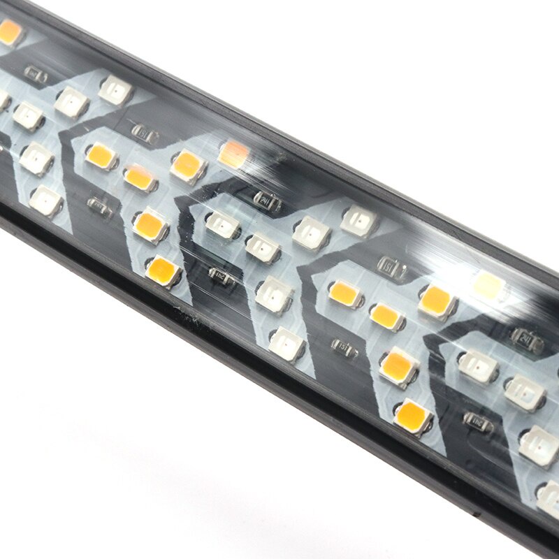 Dải Đèn LED 4 Hàng Màu Đỏ Vàng Đa Năng Gắn Đuôi Xe Tải Jeep Pickup SUV Dodge