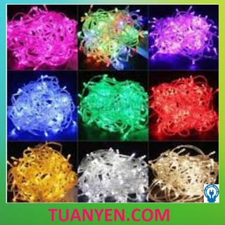 ⚡️giao hỏa tốc 2h tại tphcm ⚡️ COMBO 10 Dây đèn chớp trang trí 5m cắm điện trang trí noel cực xịn