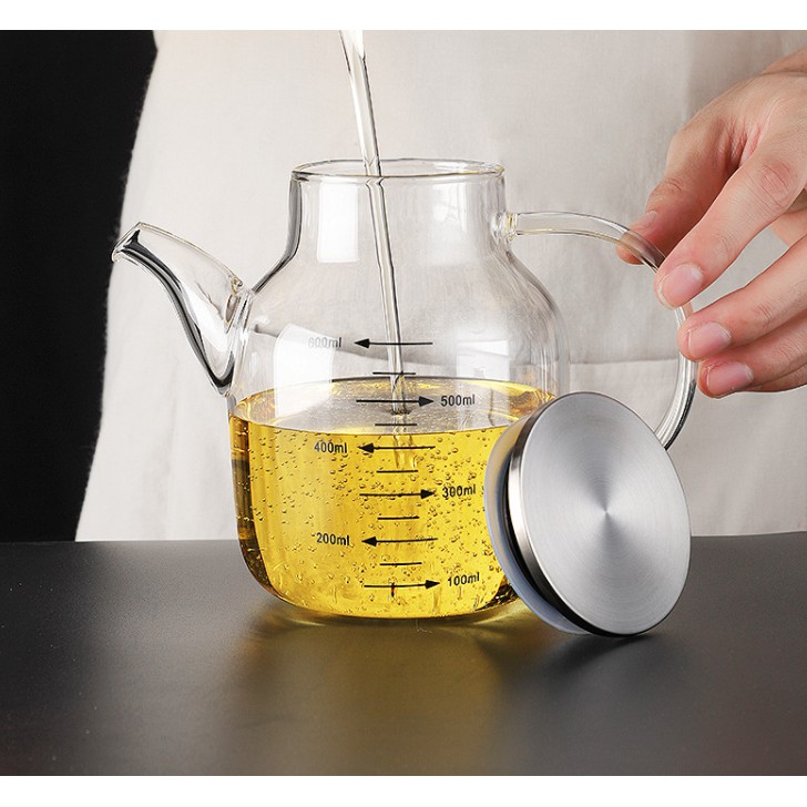 BÌNH ĐỰNG DẦU ĂN CÓ VẠCH CHIA 600ML, 900ML, 1200ML