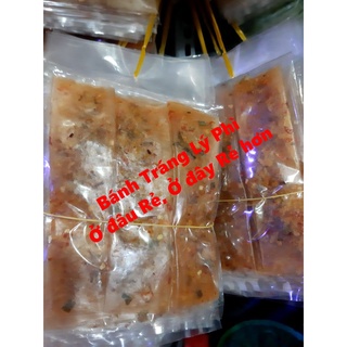 Bánh Tráng Dẻo Tôm Cuộn Hành Phi Chấm Bơ( Tặng kèm bịch bơ)