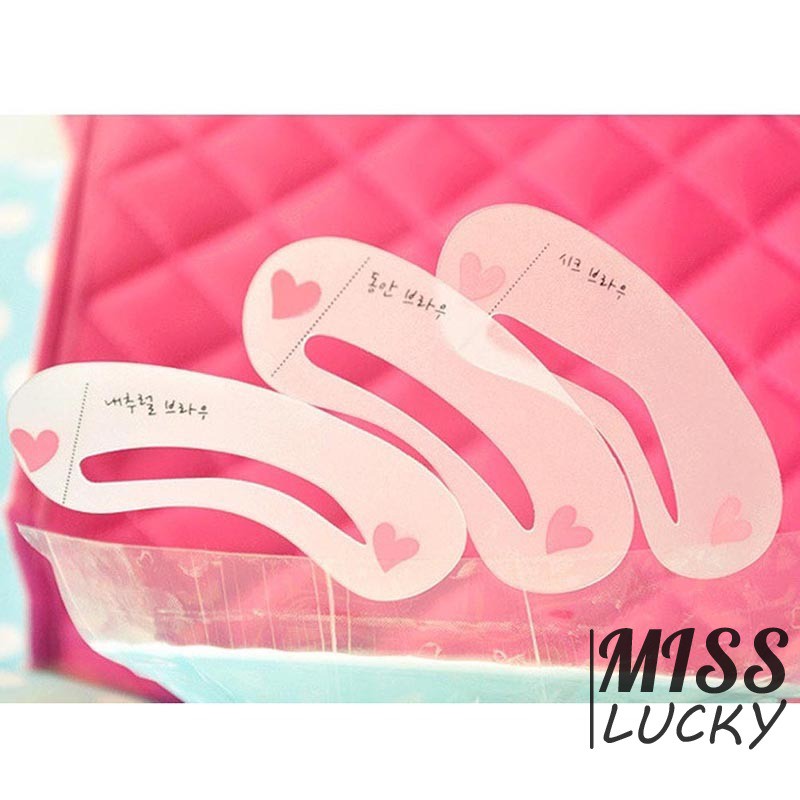 Set 3 dụng cụ tạo khối lông mày thời trang cho nữ