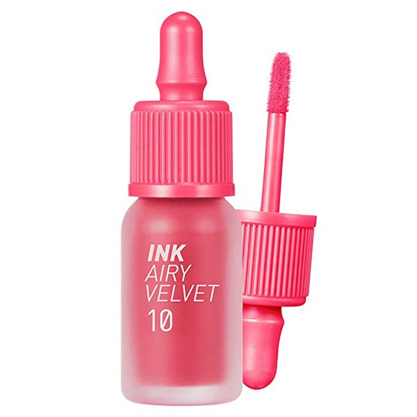 Son kem lì Peripera Ink Airy Velvet Tint No.10 Twinkle Pinkism (Màu hồng baby)