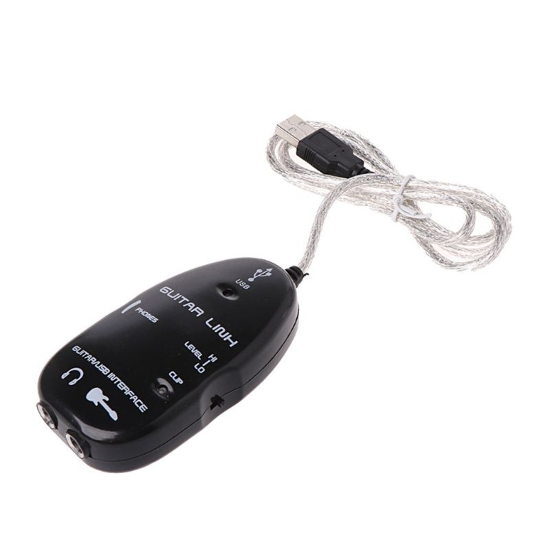 Cáp USB Nhận Tín Hiệu Âm Thanh Đàn Guitar Hiệu Ứng Thẻ Nhớ