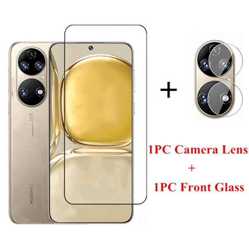 Kính Cường Lực Bảo Vệ camera 2 Trong 1 Cho huawei p50 pro p50pro