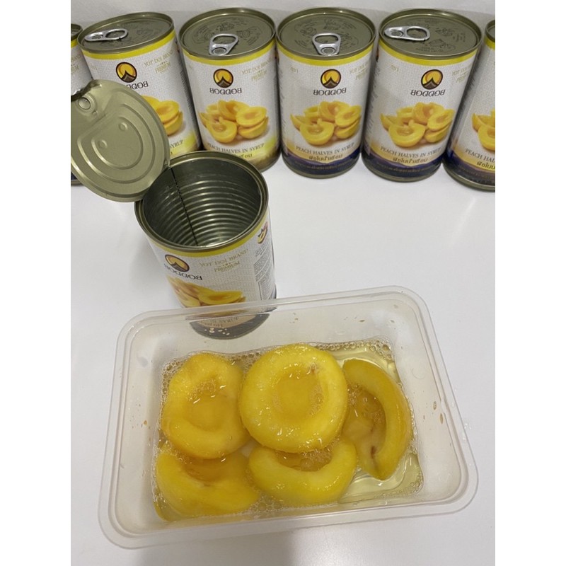 Đào ngâm Thái Lan lon 425gr/ 820gr
