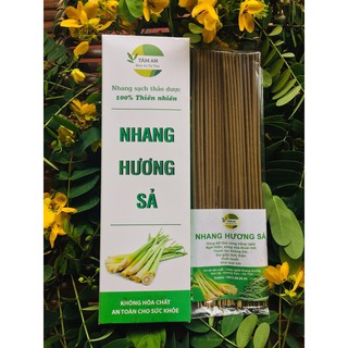 168 que Nhang thảo mộc làm từ Sả Java, nhang sạch không hóa chất Tâm An, thanh lọc không khí, giá tốt